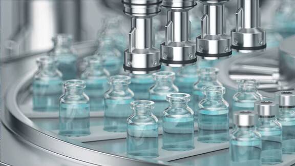 Pharmaceutical filling line