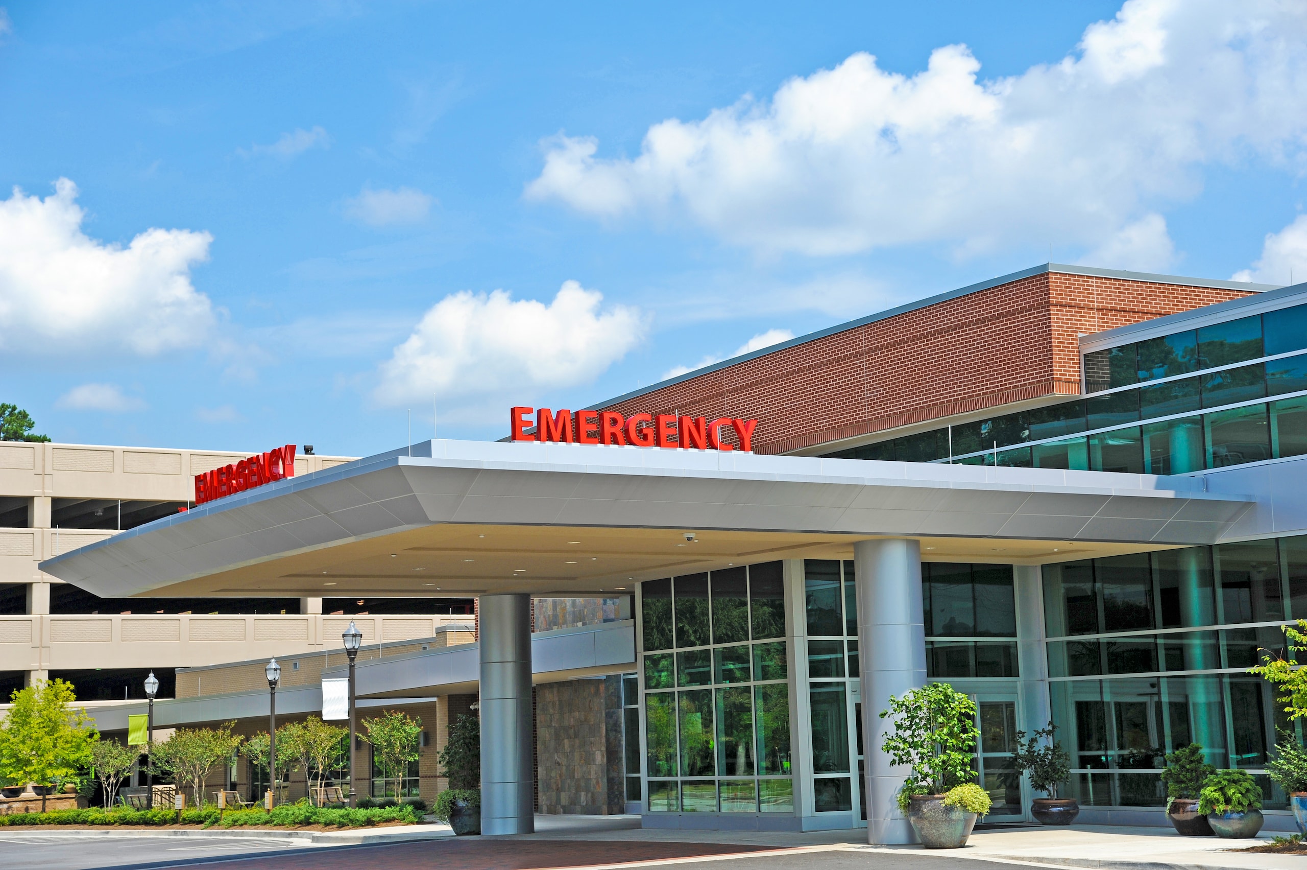 Hospital entrance