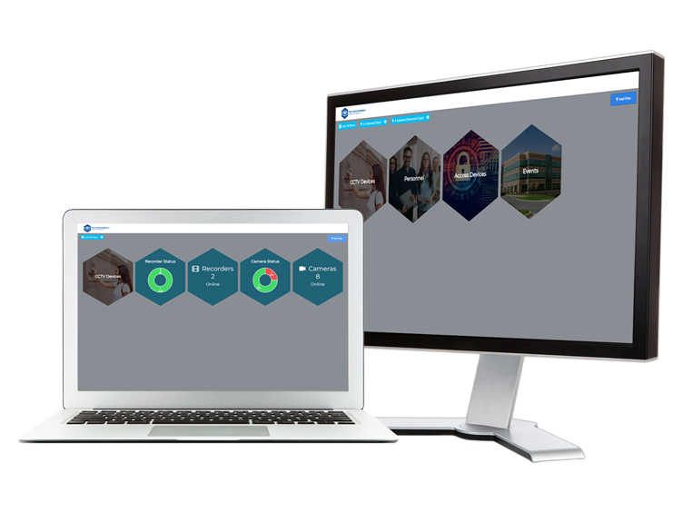 monitor screen laptop access control