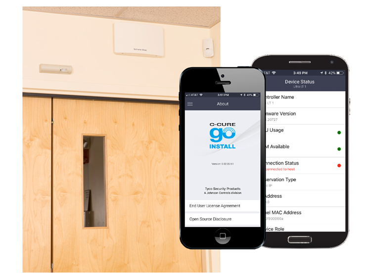 smartphones entrapass go install application