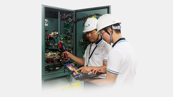 Control panel maintenance